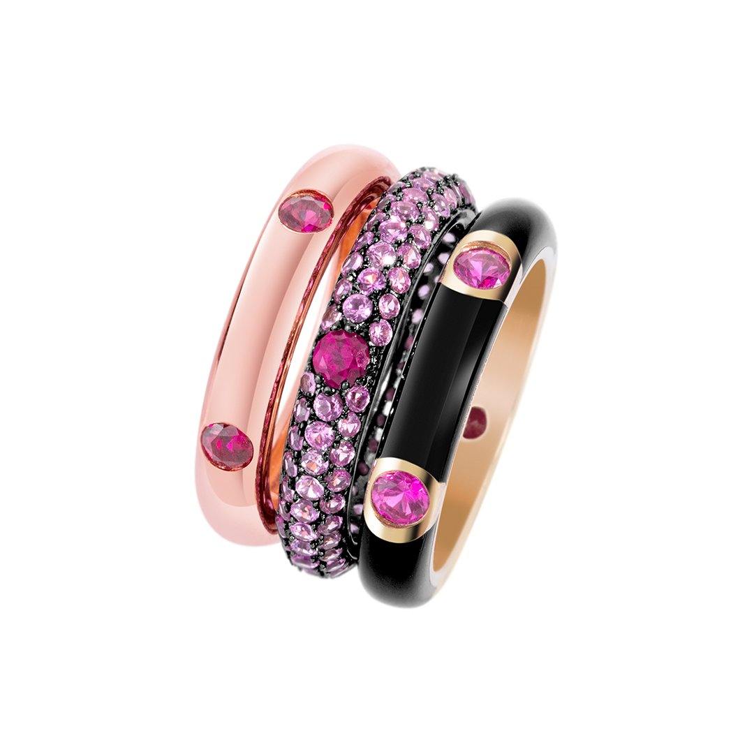 Composition of Les Divines rings