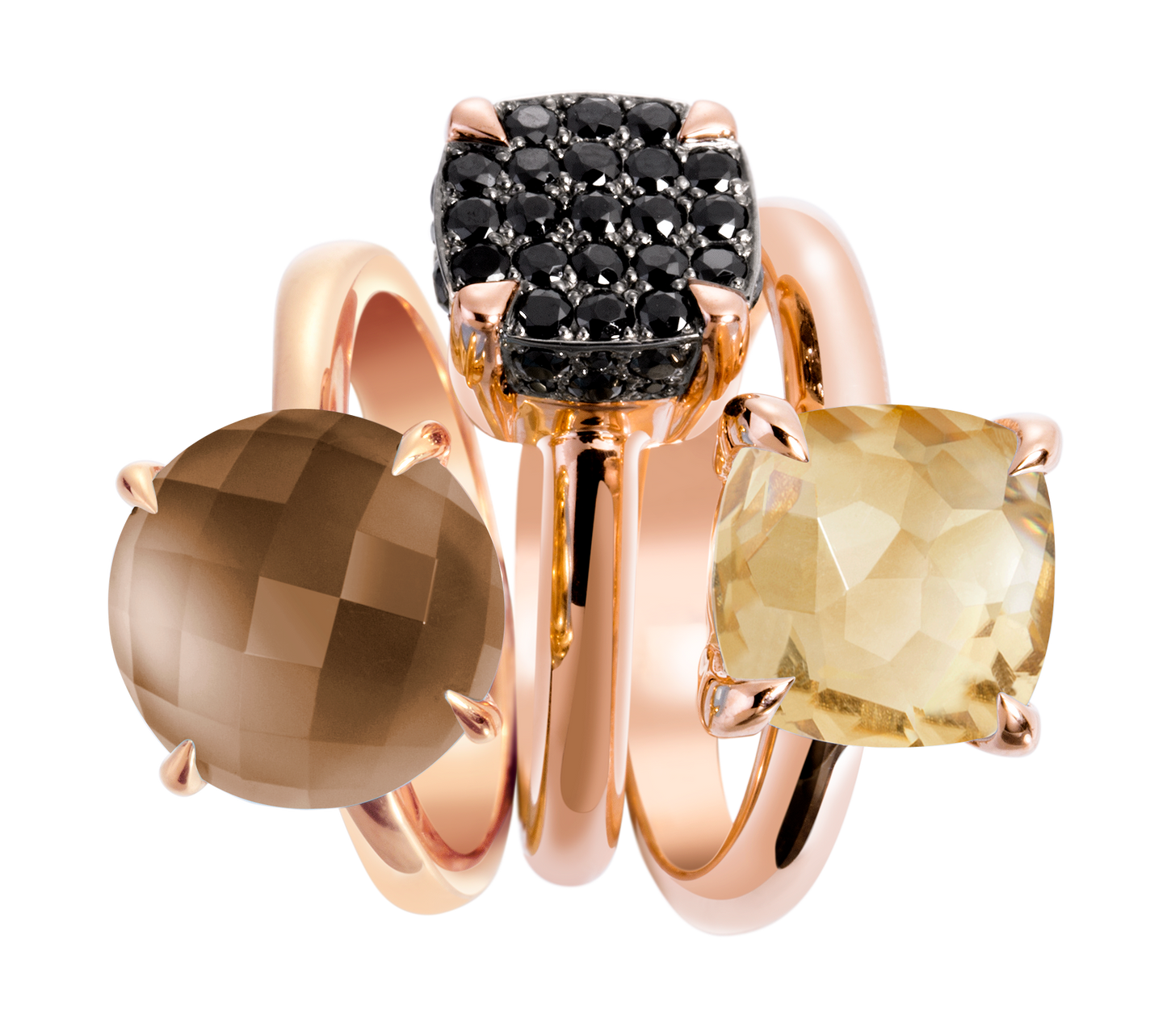 Composition of Les Divines rings