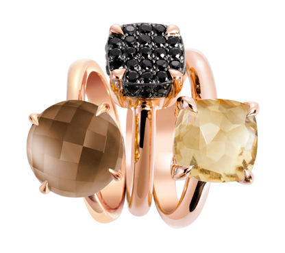 Composition of Les Divines rings