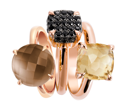 Composition of Les Divines rings